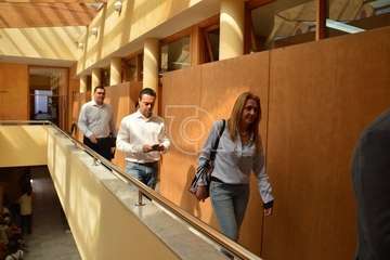 Visita del senador socialista Ramón Morales a Telde (Foto TA)